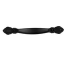 2x  Matte Black Cabinet Door Handle Drawer Closet Dresser Bin Pull Knob Hardware