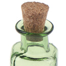 Mini Glass Color Bottles With Stopper Cork Rectangle DIY Little Bottle Xmas  Hn