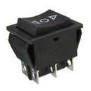 20pcs 6Pin On/Off/On 250V/10A 125V/15A Power Window Door Lock Rocker Switch
