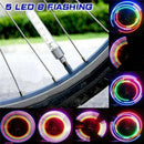 1Pcs 5-LED Valve Cap Bicycle Bike Wheel Tire Tyre Lights Spoke Lamp Motorcycle