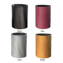 Car Trash Can Hanging Organizer Portable Collapsible Rubbish Bin PU Leather
