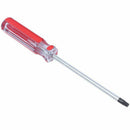 2 Pcs Red Clear Antislip Handle 4mm Magnet Tip T25 Security Torx Screwdrive M9G1