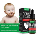 30ml Men Natural Moustache Beard Growth Essential Oil Grower Boost Hair Bea P1A7