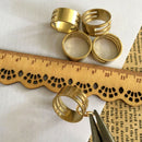 10Pcs/Set Brass Jump Ring Open Close Tool For Jewelry Making Finger Helper ToME