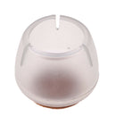 30 Clear Chair Leg Floor Protectors Furniture Pads for Round Leg 12-16mm