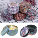 Natural Scented Candle Empty box Tin Can Home Decoration Outdoor Candy GiftS Hn