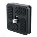 PU-40 Quick Release QR Plate For J1 N1 Tripod Ball Head Arca Swiss 1/4" Scre NTE