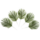 5Pcs Artificial Silk Leaves Leaf for Hawaiian Jungle Beach Party Decor