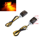 Universal Motorcycle Bike LED Amber Turn Signal Blinker Light Indicators