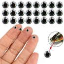 183pcs 3/4/5/6mm 2D Holographic Fishing Lure Eye Fly Red Tying M1S4 N Blue H9F1