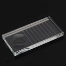 2 in 1 Glass Eyelash Glue Holder Lash Separator Adhesive Glue Pallet Extension