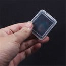 10x Transparent Standard CF Memory Card Case Holder Box Storage Plastic ~ï¼ˆ