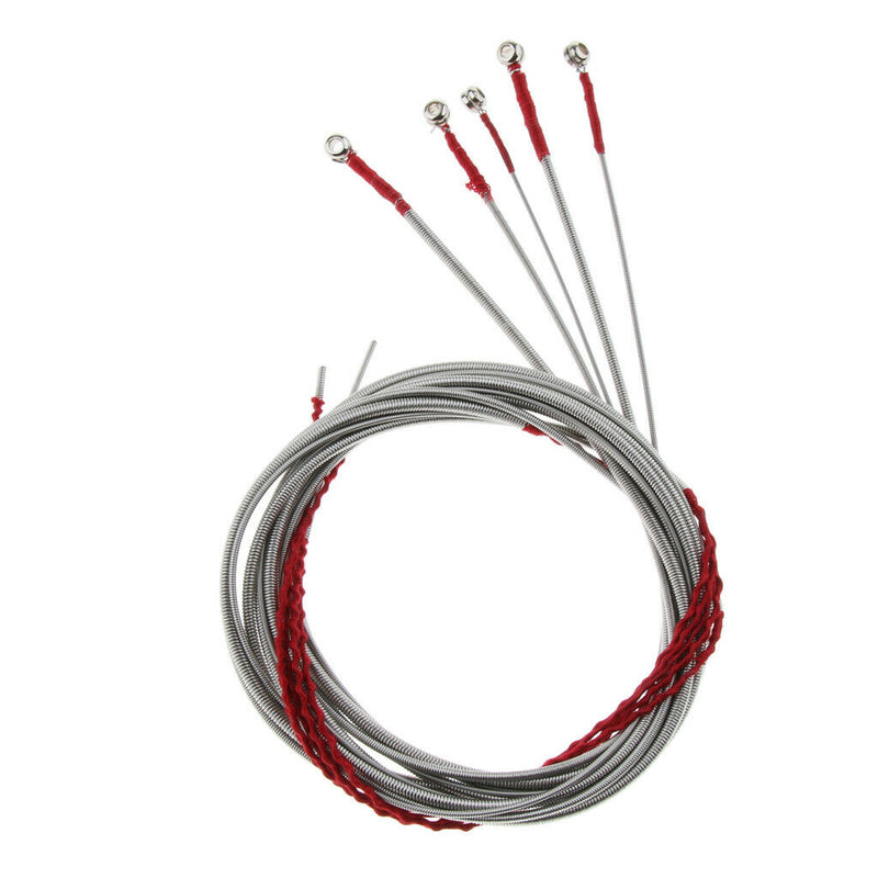 1 Set 5 String Bass Strings Steel Core for Electric Guitar Bass