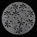 4 Pieces Plastic Spray Print Stencils, Cake Coffee Spray Printing Mold DIY for