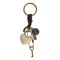 Men Love Heart Lock Charms Keychain Key Chain Ring Holder Pendant Jewelry A