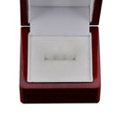 Wooden Velvet Finger Ring Box For Wedding /Birthday /Engagements /Proposal