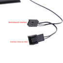 PC Memory RAM Cooler Cooling Vest Heat Sink 256 RGB Light Aluminum Heats Bj