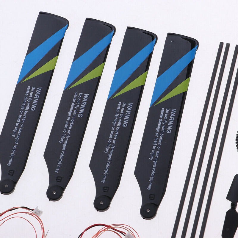 Replacement Parts Metal Motor,Plastic Gear,Rotor Blade Wings for Wltoys V911