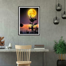 5D Full Drill Diamond Painting Moon Scenery Pattern DIY Cross Stitch (03)
