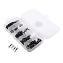 150pcs/box Carp Tackle Set Carp Fishing Quick Change Swivels Set