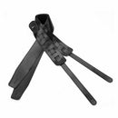 Black  Adjustable Soft Leather Thick Strap for Electric Acoustic Guitar Bass qwe