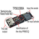 Single Cell Lithium Battery Boost Power Module Board 3.7V 4.2V Liter 5V 9V