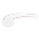 2pcs Useful Comma French Curve Metric Ruler for Tailoring Dressmaking Craft