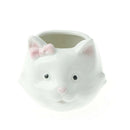 Cute Cat Pattern Ceramic Flower Pot  Succulents Cactus Plants Mini Pot Planter Z