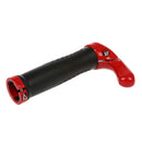 1 Pair Multi-position Bicycle Bike Bar Ends Handlebar Grips with Black End
