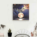 5D DIY Full Drill Diamond Painting Moon Embroidery Mosaic Craft Kit Cross Stitch