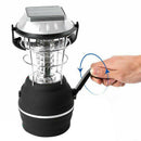 Outdoor 36 LEDS Solar Light Rechargeable Tent Lamp Lantern Hand Crank Dynam G3N8