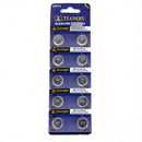 Cell Battery Alkaline Button AG13 Coin LR44 SR44 L1154 357 A76 For Watches New.
