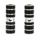 2 x BMX Mountain Bike Bicycle Axle Pedal Alloy Foot Stunt Pegs Cylinder Bla