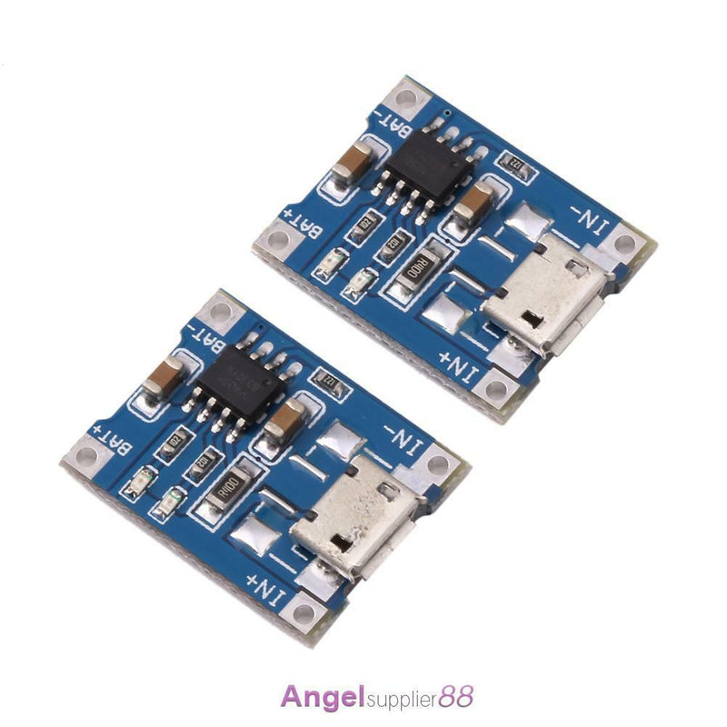 10Pcs 5V Mini USB 1A TP4056 Lithium Battery Charging Board Power Charger Mo