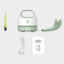 Portable Mini Corner Desk Table Dust Vacuum Cleaner Sweeper Perfect Gray