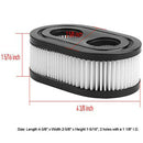 6Pack 593260 798452 Air Filter For Briggs & Stratton 550E To 725Exi Series