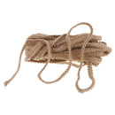 10m Natural Jute Burlap Braided Hessian Ribbon Embellishment for XMAS 12mm