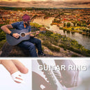 Guitar Ring Finger Guard Guitar Ring Fingertip Guitar Accessory (S White) A