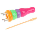 Yarn Wool Knitter Knitting Loom Weaving Rope Braided Maker DIY Weave Sewi_