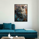 5D DIY Full Drill Diamond Painting Wolf Cross Stitch Embroidery Mosaic Kit