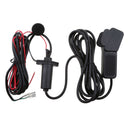 Universal Black ATV UTV Switch Remote Control Cable Conversion Winch KIT