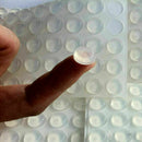 100Piece Silicone Rubber Feet Bumpons Clear Round Self Adhesive Anti Slip Circle