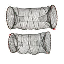2 Pieces Fishing Net Crab Cage Cast Dip Cage Fish Crawdad Shrimp Crayfish