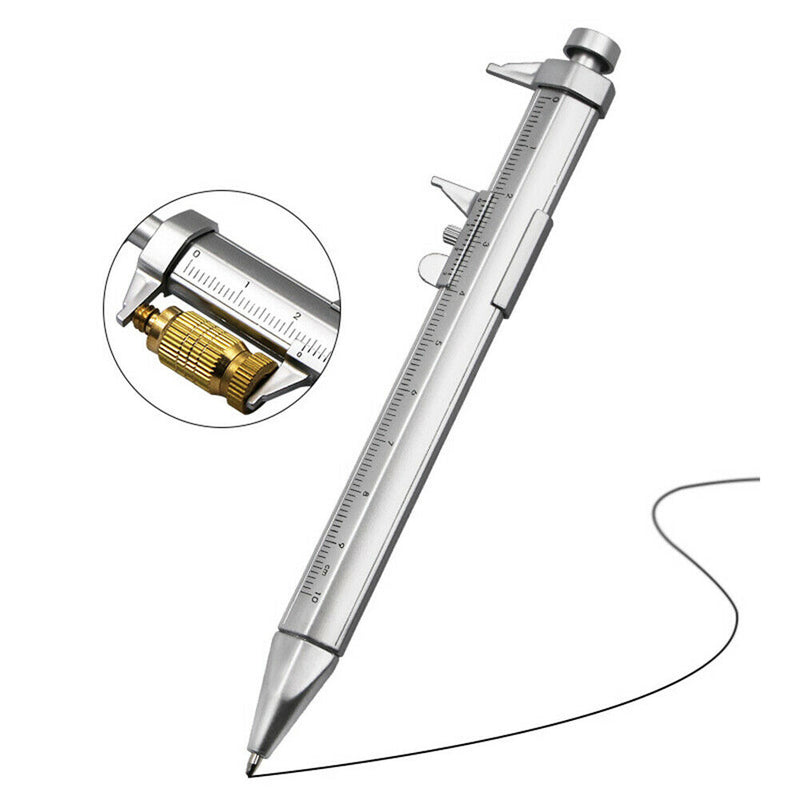 Roller Ball Pen Ball-Point Vernier Caliper Writing School Students Tool Maker