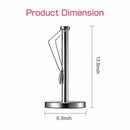 Paper Towel Holder Stainless Steel Paper Towel Holder with Non-Slip Mat Fit