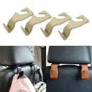 4x Car Truck Seat Hook Purse Coat Hanger Bags Organizer Holder Clip Accessory