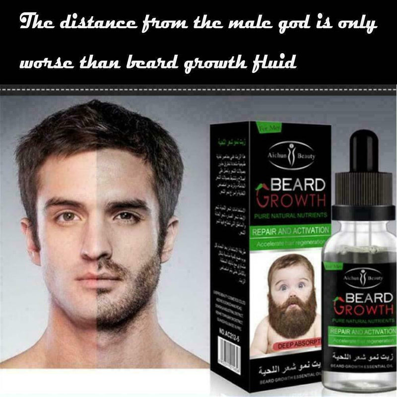 Men's Beard Growth Oil Eyelash Hair Growth Treatment Reliable Liquid WR Eye Y3C2