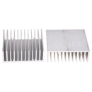 2pcs Chipset Heatsink Heat Diffuse Cooling Fin 50mm x 56mm x 20mm D3L8