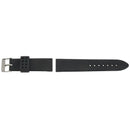 Military Black Silicone strap buckle for Men's wristwatch, 24 mm, U4W1