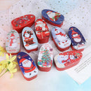 Christmas Candy Box Tea Box Santa Claus Candy Gift Storage Box Xmas Home  3C